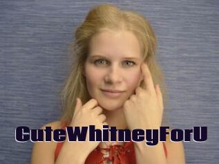 CuteWhitneyForU