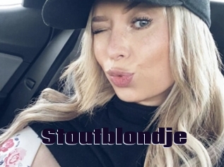 Stoutblondje